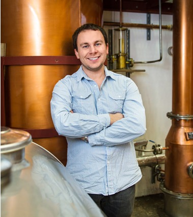 Cosmo Caddy, Founder of Devon Distillery