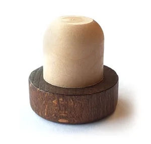 Dark wooden stopper